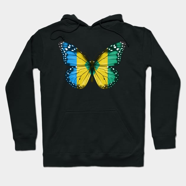 Saint Vincentian Flag  Butterfly - Gift for Saint Vincentian From St Vincent And The Grenadines Hoodie by Country Flags